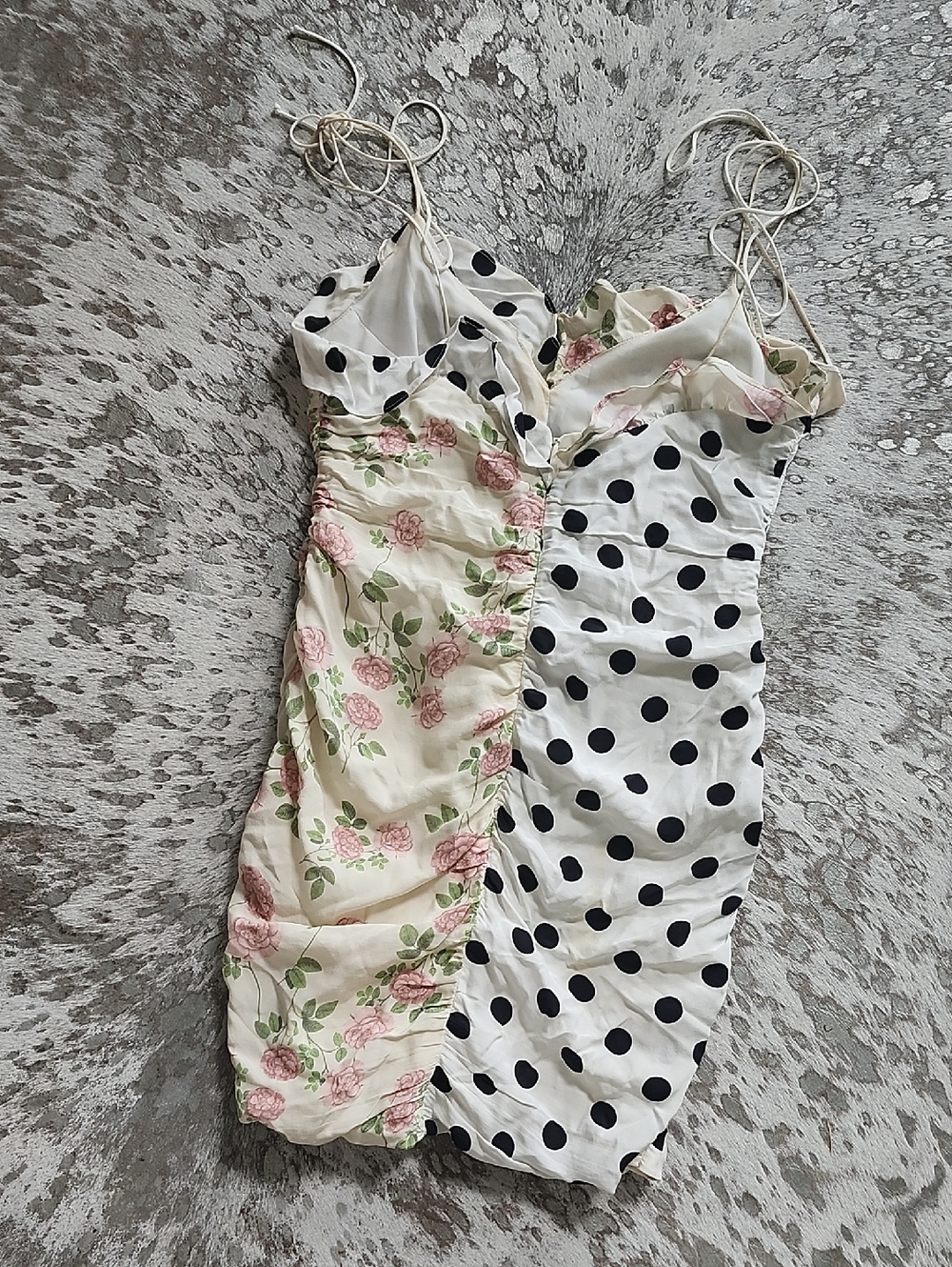 For Love & Lemons Mochi Shirred Mini Dress SzS - Picture 9 of 9